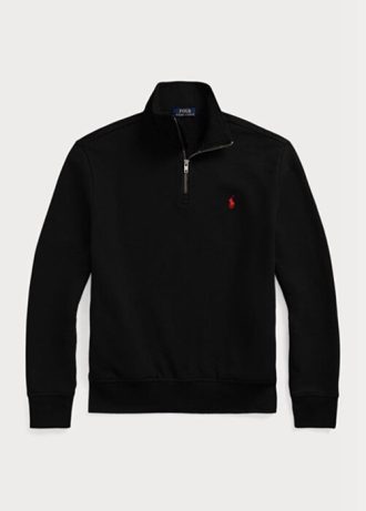 Musta miesten Ralph Lauren The Rl Fleece -huppari