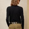 Musta naisten Ralph Lauren Utility Bear puuvilla pitkähihaiset T-paidat Musta naisten Ralph Lauren Utility Bear puuvilla pitkähihaiset T-paidat