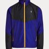 Musta/sininen miesten Ralph Lauren vettä hylkivät Ripstop-takit Musta/sininen miesten Ralph Lauren vettä hylkivät Ripstop-takit