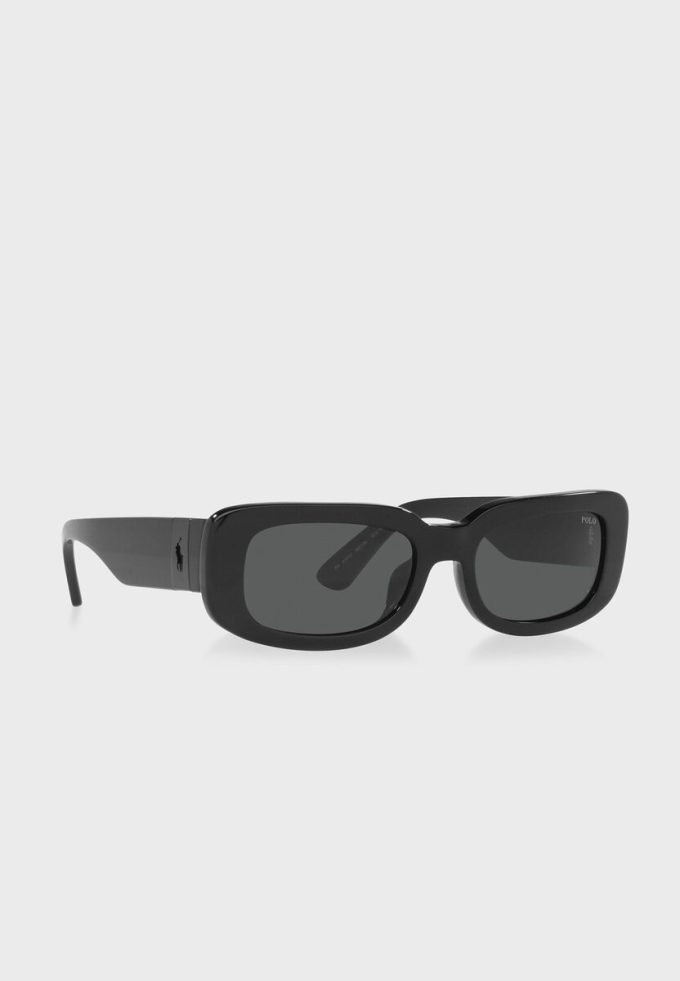 Mustat miesten Ralph Lauren 0Ph4191U ylisuuret aurinkolasit