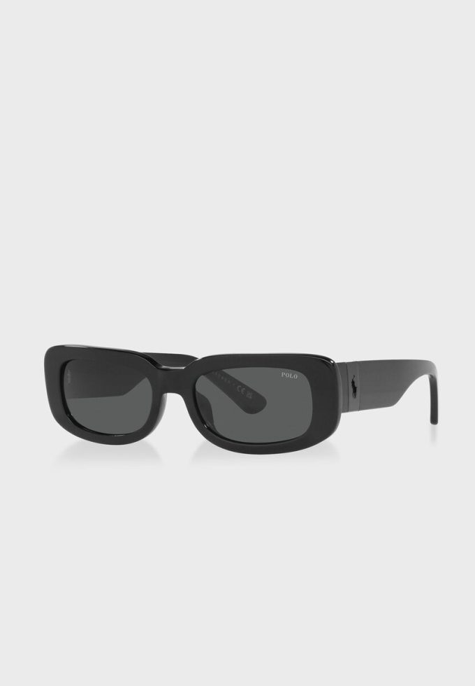 Mustat miesten Ralph Lauren 0Ph4191U ylisuuret aurinkolasit