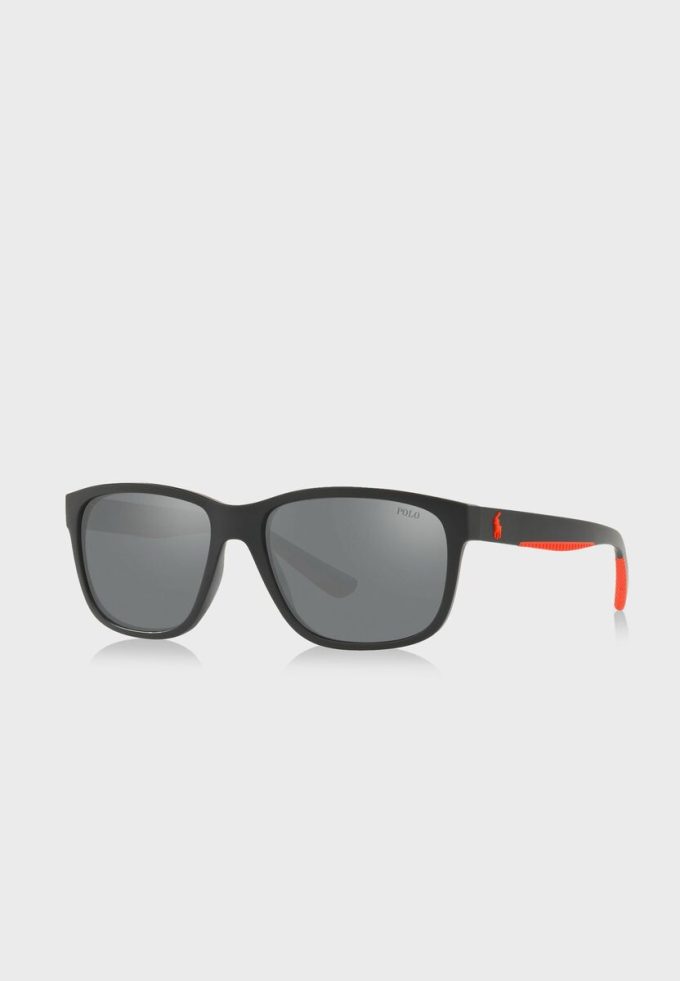 Mustat miesten Ralph Lauren 57326G neliönmuotoiset aurinkolasit Mustat miesten Ralph Lauren 57326G neliönmuotoiset aurinkolasit