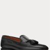 Mustat miesten Ralph Lauren Booth vasikkanahkaiset loaferit Mustat miesten Ralph Lauren Booth vasikkanahkaiset loaferit