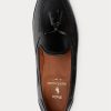 Mustat miesten Ralph Lauren Booth vasikkanahkaiset loaferit Mustat miesten Ralph Lauren Booth vasikkanahkaiset loaferit