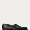 Mustat miesten Ralph Lauren Braygan Calfskin Penny Loafers