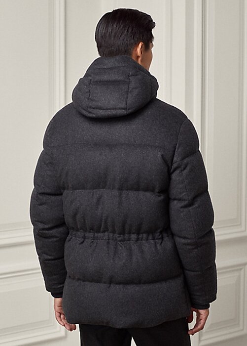Mustat miesten Ralph Lauren Cameron -villasekoitetut untuvatakit Mustat miesten Ralph Lauren Cameron -villasekoitetut untuvatakit