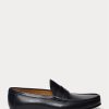 Mustat miesten Ralph Lauren Chalmers Calfskin Penny Loafers