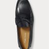 Mustat miesten Ralph Lauren Chalmers Calfskin Penny Loafers