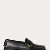 Mustat miesten Ralph Lauren Edricin nahkaiset Penny Loaferit Mustat miesten Ralph Lauren Edricin nahkaiset Penny Loaferit