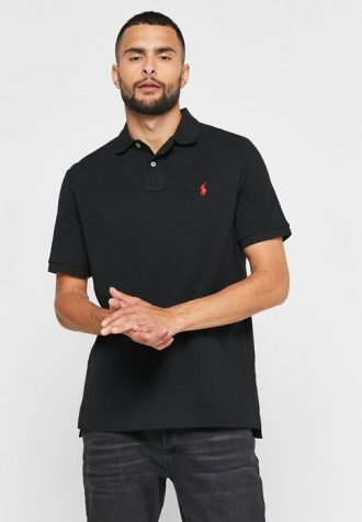 Mustat miesten Ralph Lauren Essential poolopaidat Mustat miesten Ralph Lauren Essential poolopaidat