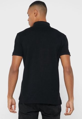 Mustat miesten Ralph Lauren Essential poolopaidat Mustat miesten Ralph Lauren Essential poolopaidat