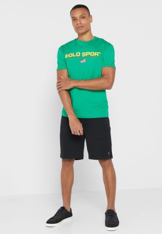Mustat miesten Ralph Lauren Essential -shortsit