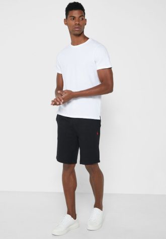 Mustat miesten Ralph Lauren Essential -shortsit