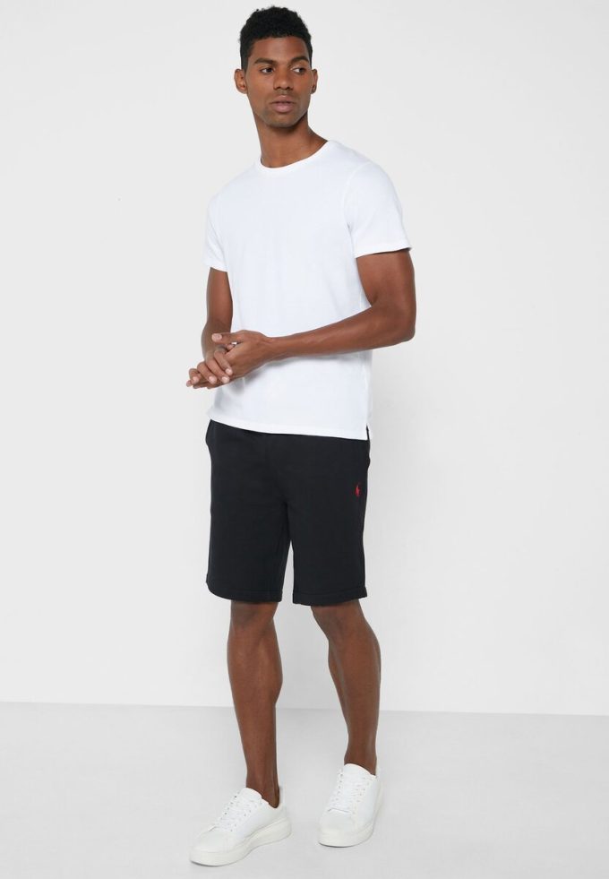 Mustat miesten Ralph Lauren Essential -shortsit Mustat miesten Ralph Lauren Essential -shortsit