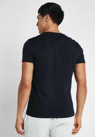 Mustat miesten Ralph Lauren Essential T-paidat V-kaula-aukolla