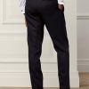 Mustat miesten Ralph Lauren Gregoryn käsintehdyt Barathea Tuxedo -housut Mustat miesten Ralph Lauren Gregoryn käsintehdyt Barathea Tuxedo -housut
