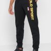 Mustat miesten Ralph Lauren -logolliset lenkkeilyhousut Mustat miesten Ralph Lauren -logolliset lenkkeilyhousut