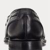 Mustat miesten Ralph Lauren Lutherin tupsut vasikanahkaiset loaferit