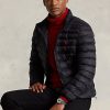 Mustat miesten Ralph Lauren Pakattavat takit