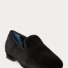 Mustat miesten Ralph Lauren Paxton Velvet -mekkokengät Mustat miesten Ralph Lauren Paxton Velvet -mekkokengät