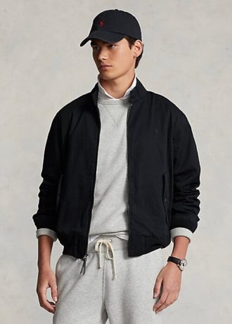 Mustat miesten Ralph Lauren -puuvillatakit