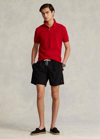 Mustat miesten Ralph Lauren Traveler -uimahousut