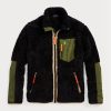 Mustat miesten Ralph Lauren -tuulta estävät hybriditakit Mustat miesten Ralph Lauren -tuulta estävät hybriditakit