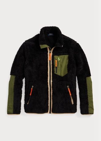 Mustat miesten Ralph Lauren -tuulta estävät hybriditakit