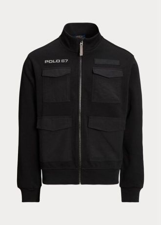 Mustat miesten Ralph Lauren vettä hylkivät hybriditakit
