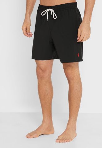 Mustat miesten Ralph Laurenin kiristysshortsit