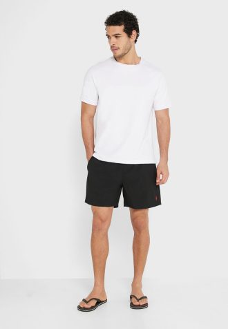 Mustat miesten Ralph Laurenin kiristysshortsit