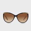 Mustat naisten Ralph Lauren 0RA5150 Cat Eye -aurinkolasit Mustat naisten Ralph Lauren 0RA5150 Cat Eye -aurinkolasit