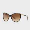 Mustat naisten Ralph Lauren 0RA5150 Cat Eye -aurinkolasit Mustat naisten Ralph Lauren 0RA5150 Cat Eye -aurinkolasit