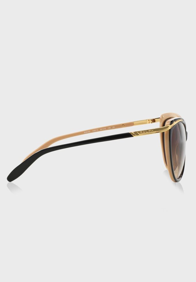 Mustat naisten Ralph Lauren 0RA5150 Cat Eye -aurinkolasit Mustat naisten Ralph Lauren 0RA5150 Cat Eye -aurinkolasit