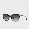 Mustat naisten Ralph Lauren 0RA5160 Cat Eye -aurinkolasit Mustat naisten Ralph Lauren 0RA5160 Cat Eye -aurinkolasit