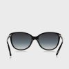 Mustat naisten Ralph Lauren 0RA5160 Cat Eye -aurinkolasit Mustat naisten Ralph Lauren 0RA5160 Cat Eye -aurinkolasit