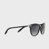 Mustat naisten Ralph Lauren 0RA5160 Cat Eye -aurinkolasit Mustat naisten Ralph Lauren 0RA5160 Cat Eye -aurinkolasit