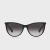 Mustat naisten Ralph Lauren 0Ra5290 Cat Eye -aurinkolasit Mustat naisten Ralph Lauren 0Ra5290 Cat Eye -aurinkolasit