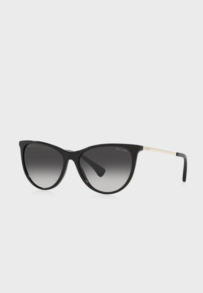 Mustat naisten Ralph Lauren 0Ra5290 Cat Eye -aurinkolasit Mustat naisten Ralph Lauren 0Ra5290 Cat Eye -aurinkolasit