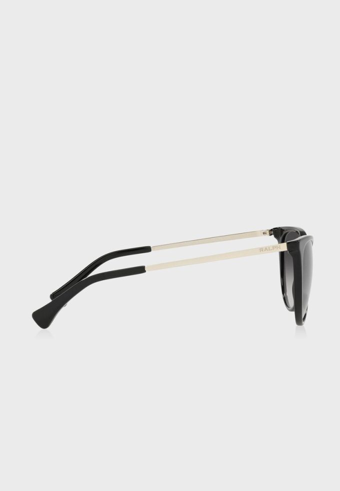 Mustat naisten Ralph Lauren 0Ra5290 Cat Eye -aurinkolasit Mustat naisten Ralph Lauren 0Ra5290 Cat Eye -aurinkolasit