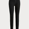 Mustat naisten Ralph Lauren 400 Matchstick-farkut Mustat naisten Ralph Lauren 400 Matchstick-farkut