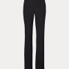 Mustat naisten Ralph Lauren Alandra Stretch -villahousut Mustat naisten Ralph Lauren Alandra Stretch -villahousut