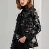 Mustat naisten Ralph Lauren Bacall koristellut farkkutakit Mustat naisten Ralph Lauren Bacall koristellut farkkutakit