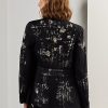 Mustat naisten Ralph Lauren Bacall koristellut farkkutakit Mustat naisten Ralph Lauren Bacall koristellut farkkutakit