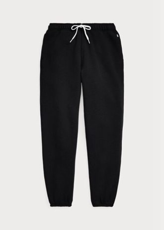 Mustat naisten Ralph Lauren Fleece Athletics -housut Mustat naisten Ralph Lauren Fleece Athletics -housut
