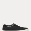 Mustat naisten Ralph Lauren Jordyn Slip-On tennarit