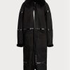 Mustat naisten Ralph Lauren Lanthe Merino Shearling -takit Mustat naisten Ralph Lauren Lanthe Merino Shearling -takit