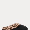 Mustat naisten Ralph Lauren Leopard -logotossut