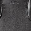 Mustat naisten Ralph Lauren -nahkaiset mini Sloane -laukut Mustat naisten Ralph Lauren -nahkaiset mini Sloane -laukut