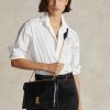 Mustat naisten Ralph Lauren Polo ID Croc-kohokuvioidut kirjekuoriketjut Mustat naisten Ralph Lauren Polo ID Croc-kohokuvioidut kirjekuoriketjut